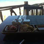 1Breafast in Tulum before Walking to Casa Del Las Olas in Tulum Mexico on the beach