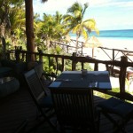 Breafast in Tulum before Walking to Casa Del Las Olas in Tulum Mexico on the beach