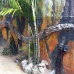 Art of a snake in my complex in mexico2