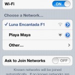 Check out the network names near fusion beach bar in playa del carmen