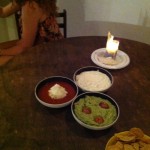 Malin loves to prep food mexican twist