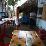 restaurant in Tulum that served the best tacos in mexico very fresh and old fashioned3